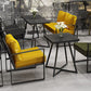 Industrial Dining Table Double Metal Pedestal Table with Black Tabletop for Dining Room Clearhalo ' dining_table' 'Dining Tables & Seating' 'Dining Tables' 'furn' 'furn_dining_table' 'Furniture' 'furniture_dining_table' 'Kitchen & Dining Furniture' 'kitchen&dining_furn' 'kitchen' 'kitchen_dining_table' 1200x1200_38474237-697d-4f1e-86e6-da7dbbb04644