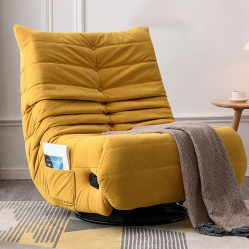 Reclinable de balancín giratorio de reclinación manual moderno