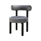 Contemporary Velvet Dining Chair Metal Dining Armless Chair for Restaurant Use Clearhalo ' kitchen&dining_furn' 'Dining Chairs' 'Dining Tables & Seating' 'dining_chair' 'furn' 'furn_dining_chair' 'Furniture' 'furniture_dining_chair' 'Kitchen & Dining Furniture' 'kitchen' 1200x1200_384af182-f553-4e6d-aee4-d03cf4fa067e