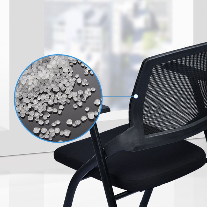 Modern Breathable AirGrid Arm Chair Microfiber Black Conference Office Chair Clearhalo 'furn' 'furn_office_chair' 'Furniture' 'Office Chairs' 'Office Furniture' 'office_chair' 1200x1200_384b89ab-2b0c-4c40-8d8b-ed283ba3f7d4