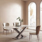 Glam Sintered Stone Kitchen Dining Table White Kitchen Dining Table with Pedestal Base Clearhalo ' dining_table' 'Dining Tables & Seating' 'Dining Tables' 'furn' 'furn_dining_table' 'Furniture' 'furniture_dining_table' 'Kitchen & Dining Furniture' 'kitchen&dining_furn' 'kitchen' 'kitchen_dining_table' 1200x1200_384c0d33-16c1-4c41-8013-6da9713ffab0