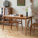Pine Solid Wood Table Contemporary Rectangle Dining Table for Kitchen Home Clearhalo ' dining_table' 'Dining Tables & Seating' 'Dining Tables' 'Furniture' 'furniture_dining_table' 'Kitchen & Dining Furniture' 'kitchen&dining_furn' 'kitchen' 'kitchen_dining_table' 1200x1200_384e315a-a2ac-4bea-9a43-0b00f9c973e4
