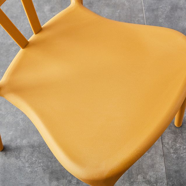 Modern Style Plastic Dining Chairs Stackable Dining Chairs for Kitchen Clearhalo ' kitchen&dining_furn' 'Dining Chairs' 'Dining Tables & Seating' 'dining_chair' 'furn' 'furn_dining_chair' 'Furniture' 'furniture_dining_chair' 'Kitchen & Dining Furniture' 'kitchen' 1200x1200_38515ca6-77cb-474b-865b-60822c2d92a7