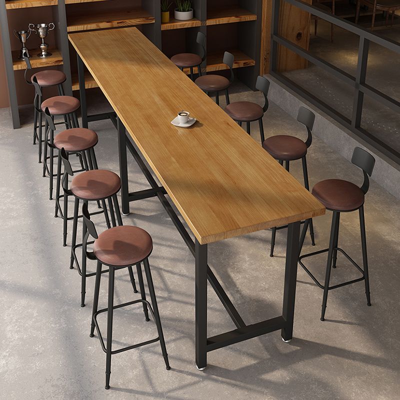 Tabouret de bar de comptoir contemporain Tabourets de hauteur de comptoir à dossier bas