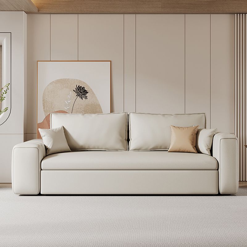 Scandinave pliing futon and matelas arms carrés canapé-lit de futon