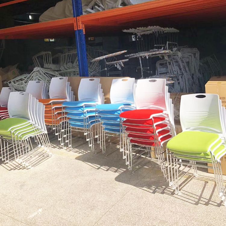 Sedia conferenza a bracciale con telaio metallico moderno sedia da ufficio