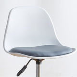 Contemporary Liftable Bar-stool Plastic Counter Bar Stool with Metal Legs Clearhalo 'Bar Furniture' 'Bar Stools' 'bar_stools' 'furn' 'furn_bar_stools' 'Furniture' 'furniture_bar_stools' 'Kitchen & Dining Furniture' 1200x1200_38619cea-02f3-467d-ab45-173515f3ca6d