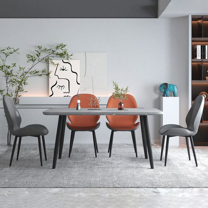 Modern Upholstered Restaurant Side Chair Matte Finish Wingback Dining Chair Clearhalo ' kitchen&dining_furn' 'Dining Chairs' 'Dining Tables & Seating' 'dining_chair' 'furn' 'furn_dining_chair' 'Furniture' 'furniture_dining_chair' 'Kitchen & Dining Furniture' 'kitchen' 1200x1200_386354a8-e13e-4a67-943c-3d21c9dbb700
