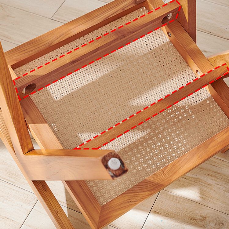 Modern Solid Ash Wood Chair Open Back Arm Single Dining Room Chair Clearhalo ' kitchen&dining_furn' 'Dining Chairs' 'Dining Tables & Seating' 'dining_chair' 'furn' 'furn_dining_chair' 'Furniture' 'furniture_dining_chair' 'Kitchen & Dining Furniture' 'kitchen' 1200x1200_386520b5-9f78-4f58-8150-04938fbd6036