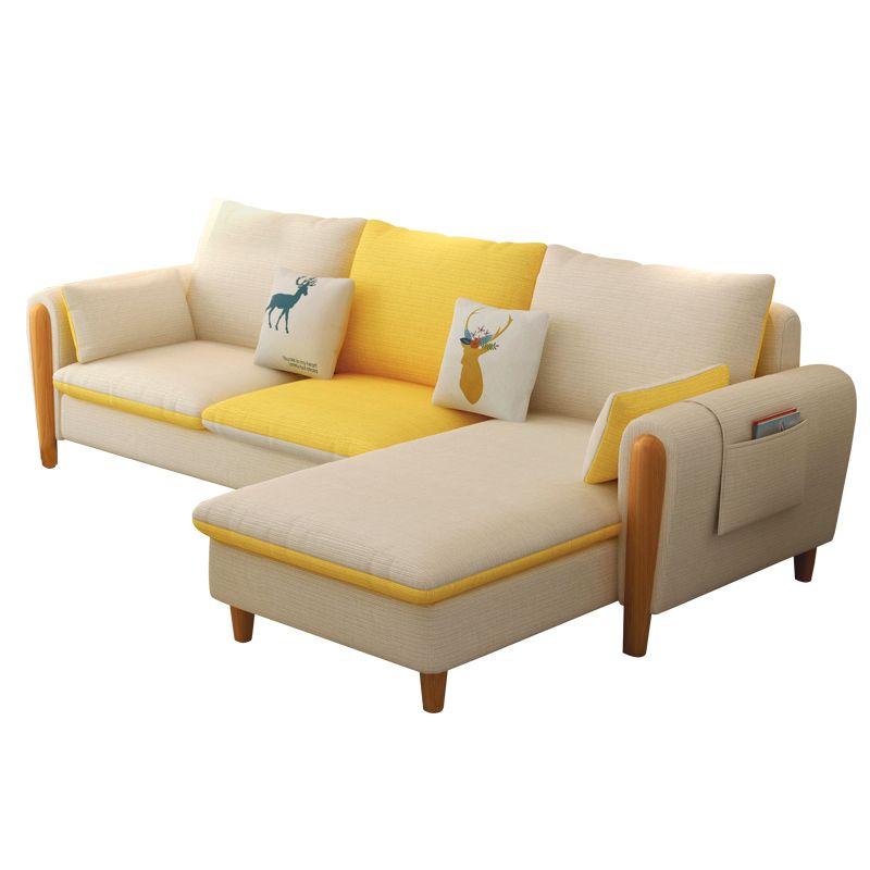 Linen Blend Removable Cushions Square Arm Sectional with Storage and Chaise Clearhalo 'furn' 'furn_sectionals' 'Furniture' 'furniture_sectionals' 'Living Room Furniture' 'Sectionals' 1200x1200_38663b01-0c07-4e4a-aeb9-59fe0eecb75a