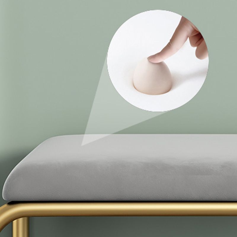 Cushioned Seating Bench Rectangle Shoe Storage Entryway Bench , 12.5 inch W Clearhalo 'Benches' 'Chairs & Seating' 'furn' 'furn_benches' 'Furniture' 'Living Room Furniture' 1200x1200_38681c18-be94-4376-ad56-b56cfd004145