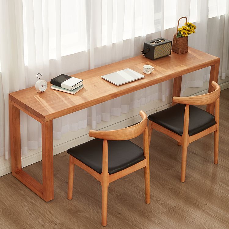 29.53 "Tall Writing Desk rechthoekig houten schrijfbureau met slee -basis voor huis