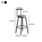 1/2/3 Pieces Industrial Iron Bar Table Set Round Bistro Set with Faux Marble Top Clearhalo 'Bar Furniture' 'furn' 'furn_home_bar_bar_sets' 'Furniture' 'Home Bars & Bar Sets' 'home_bar_bar_sets' 'Kitchen & Dining Furniture' 1200x1200_386c8b09-4740-4f77-8e2b-d3497c06ddb0