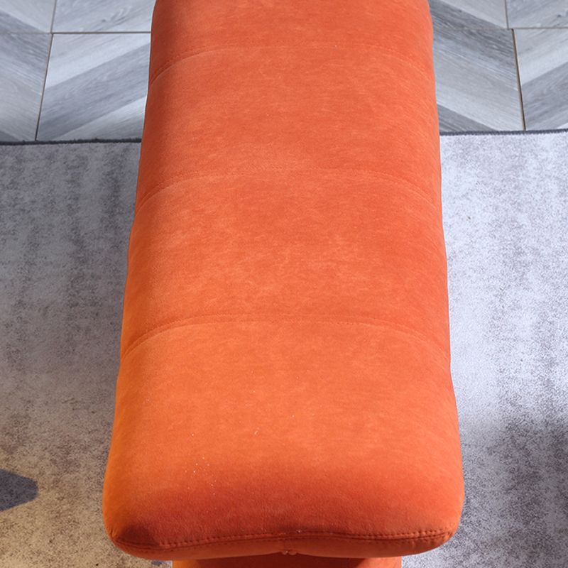 Modern Velvet Boucle Pouf Plain Rectangle Water Resistant Sherpa Pouf Clearhalo 'furn' 'furn_ottomans_poufs' 'Furniture' 'Living Room Furniture' 'Ottomans & Poufs' 'ottomans_poufs' 1200x1200_386fc825-8e19-4ee8-a809-e010df702707