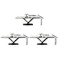 Metal Contemporary Rectangular Dining Table Sintered Stone Dining Table for Dining Room Clearhalo ' dining_table' 'Dining Tables & Seating' 'Dining Tables' 'furn' 'furn_dining_table' 'Furniture' 'furniture_dining_table' 'Kitchen & Dining Furniture' 'kitchen&dining_furn' 'kitchen' 'kitchen_dining_table' 1200x1200_387084a2-d3d1-4e7f-b16e-a0728b34e8f9