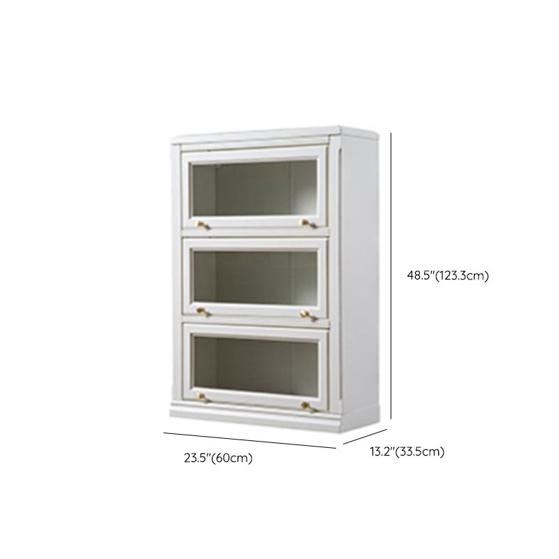 White Standard Bookcase Contemporary Wooden Bookshelf with Shelves Clearhalo 'Bookcases' 'furn' 'furn_bookcases' 'Furniture' 'Office Furniture' 1200x1200_38714f17-b5f4-472b-985e-6a611320699f