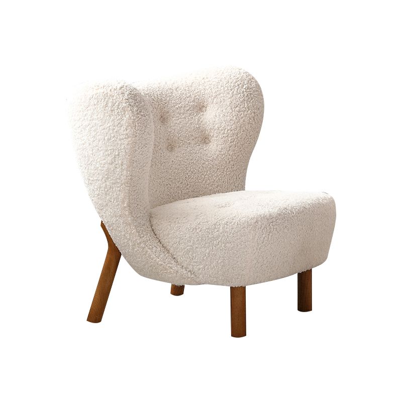 Basic Four Leg Lounge Chair Fixed Back Side Chair for Living Room Clearhalo 'Accent Chairs' 'accent_chairs' 'Chairs & Seating' 'furn' 'furn_accent_chairs' 'Furniture' 'Living Room Furniture' 1200x1200_3872e5ff-8183-427a-b30f-df55c917fcb5