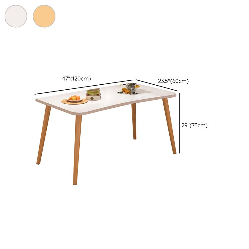 Modern 1/3/5 Pieces Dining Room Table Rectangle Wood Furniture for Home Clearhalo 'Dining Room Sets' 'Dining Tables & Seating' 'dining_room_set' 'furn' 'furn_dining_room_set' 'Furniture' 'Kitchen & Dining Furniture' 1200x1200_3874fefc-b125-4d33-b048-a951d6bc7efc