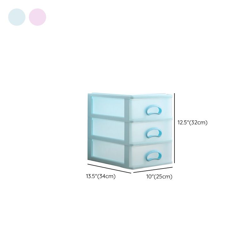 Schubladenanlagenschrank Kontrast Farbe Kunststoff vertikaler Aktenschrank