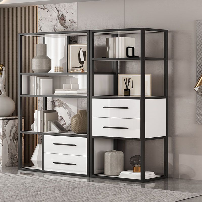 Modern Style Open Bookshelf Etagere Shelf Bookcase for Home Office Clearhalo 'Bookcases' 'furn' 'furn_bookcases' 'Furniture' 'furniture_bookcases' 'kitchen' 'kitchen_bookcases' 'Living Room Furniture' 'Office Furniture' 1200x1200_3878e03c-cd14-4670-bbdc-ff407b588573