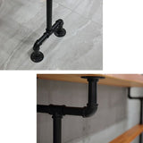 Riegel Rechteck Rechteck aus Industriestil in Braun in Braun