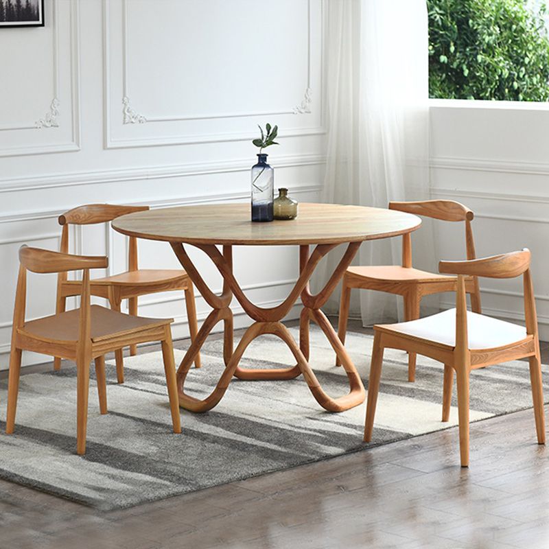 Solid Wood Open Back Side Chair Industrial Dining Side Chair Clearhalo 'Dining Chairs' 'Dining Tables & Seating' 'dining_chair' 'furn' 'furn_dining_chair' 'Furniture' 'Kitchen & Dining Furniture' 1200x1200_387ccac1-c44e-4122-9abd-971abbab9f5a