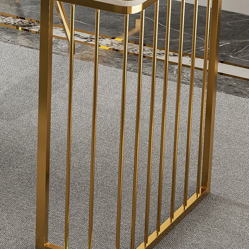 Table d'écriture de forme gratuite moderne Bureau de bureau en pierre enthousiaste avec tiroirs