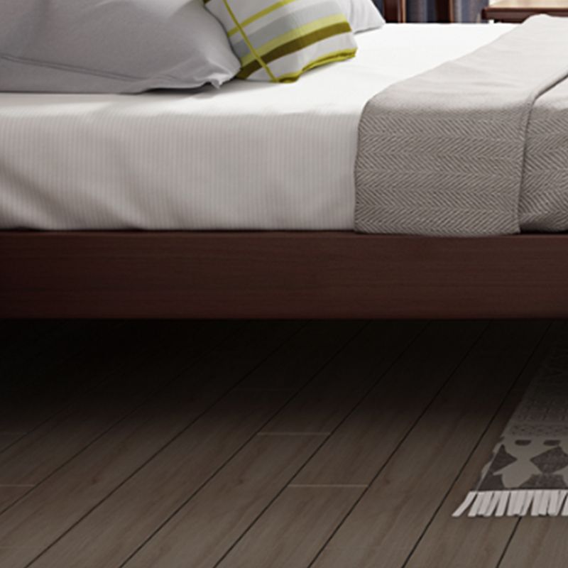 Traditional Wooden Standard Bed with Rectangular Headboard Bed Clearhalo 'Bedroom Furniture' 'Beds' 'furn' 'furn_beds' 'Furniture' 1200x1200_38819aca-2c5c-4156-944c-db39f4aafa33