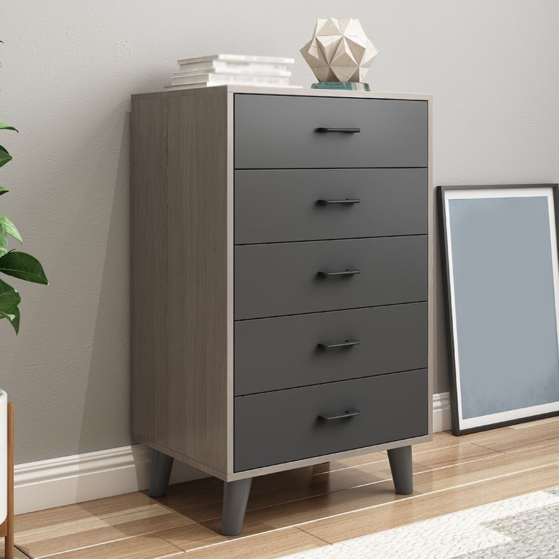 Gray Buffet Table Wood Multi Drawer Modern Style Buffet Table for Living Room Clearhalo 'buffet_sideboard' 'Buffets & Sideboards' 'furn' 'furn_buffet_sideboard' 'Furniture' 'Kitchen & Dining Furniture' 1200x1200_38848fdf-a0bf-43e2-a588-0d5708e68573