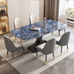 Pedestal Dining Table Modern Dining Table for Kitchen Dining Room Clearhalo 'Dining Tables & Seating' 'Dining Tables' 'dining_table' 'furn' 'furn_dining_table' 'Furniture' 'Kitchen & Dining Furniture' 1200x1200_38854088-0bab-4bfd-ac7a-61d017737aa0