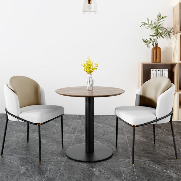 Industrial Chair Dining Armless Chairs for Kitchen with Metal Legs Clearhalo 'Dining Chairs' 'Dining Tables & Seating' 'dining_chair' 'furn' 'furn_dining_chair' 'Furniture' 'furniture_dining_chair' 'Kitchen & Dining Furniture' 1200x1200_388f6874-ebea-41c4-ab70-c2dd746b61a2