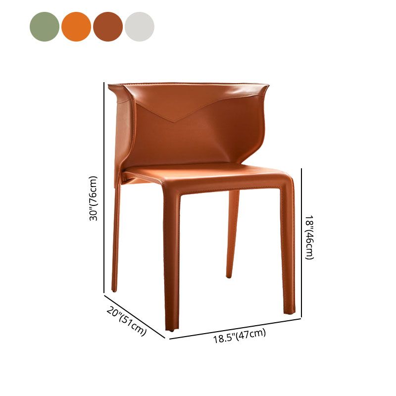 Dining Room Contemporary Dining Chair Metal Wingback Chair with Arm Clearhalo ' kitchen&dining_furn' 'Dining Chairs' 'Dining Tables & Seating' 'dining_chair' 'furn' 'furn_dining_chair' 'Furniture' 'furniture_dining_chair' 'Kitchen & Dining Furniture' 'kitchen' 1200x1200_38957bfb-9131-42ff-90a8-9f6b42666e6e