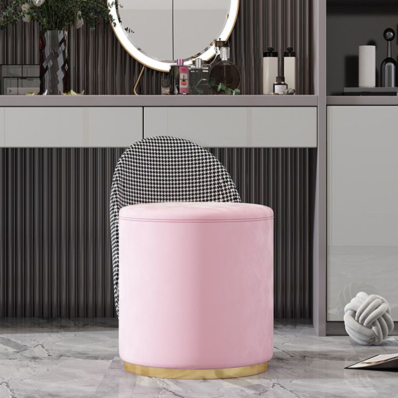 Glam Style Velvet Dining Armless Chair Metal Dining Chairs for Home Use Clearhalo 'Dining Chairs' 'Dining Tables & Seating' 'dining_chair' 'furn' 'furn_dining_chair' 'Furniture' 'furniture_dining_chair' 'Kitchen & Dining Furniture' 1200x1200_38972589-9e4c-476e-9e8f-622528d578cf