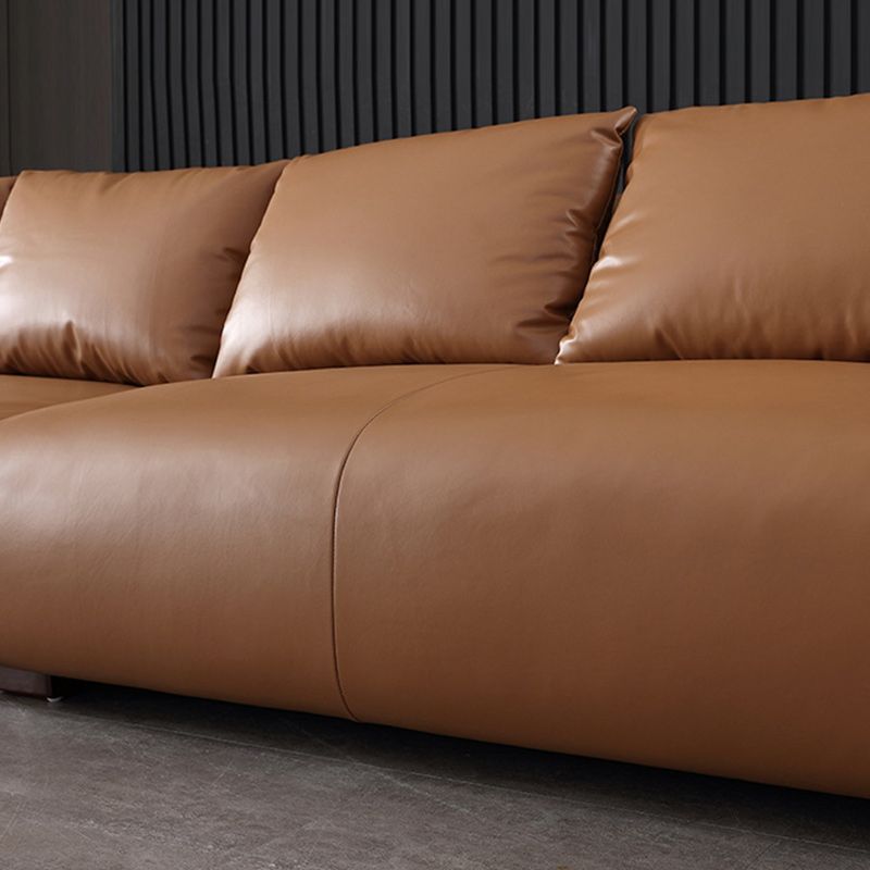 Contemporary Standard Sofa Pillow Top Arm Bench Seating with Pillows Clearhalo 'furn' 'furn_sofas' 'Furniture' 'furniture_sofas' 'kitchen' 'kitchen_sofas' 'Living Room Furniture' 'Sofa' 'sofas' 1200x1200_389a2467-0655-472a-8224-fd98cfbe00a5