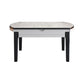 Drop-Leaf Dining Table Round White Dinner Table with Wooden Base Clearhalo 'Dining Tables & Seating' 'Dining Tables' 'dining_table' 'furn' 'furn_dining_table' 'Furniture' 'Kitchen & Dining Furniture' 1200x1200_389b0447-b220-409b-a2a8-70e2c930511c