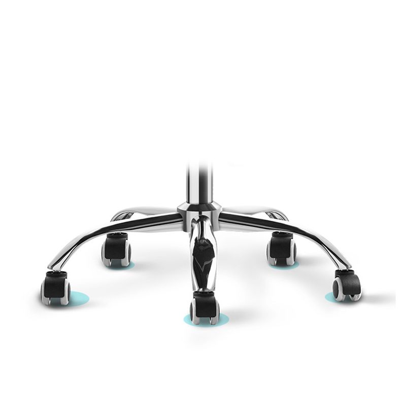 Silla de escritorio contemporánea altura de asiento ajustable de metal silla de oficina con brazo