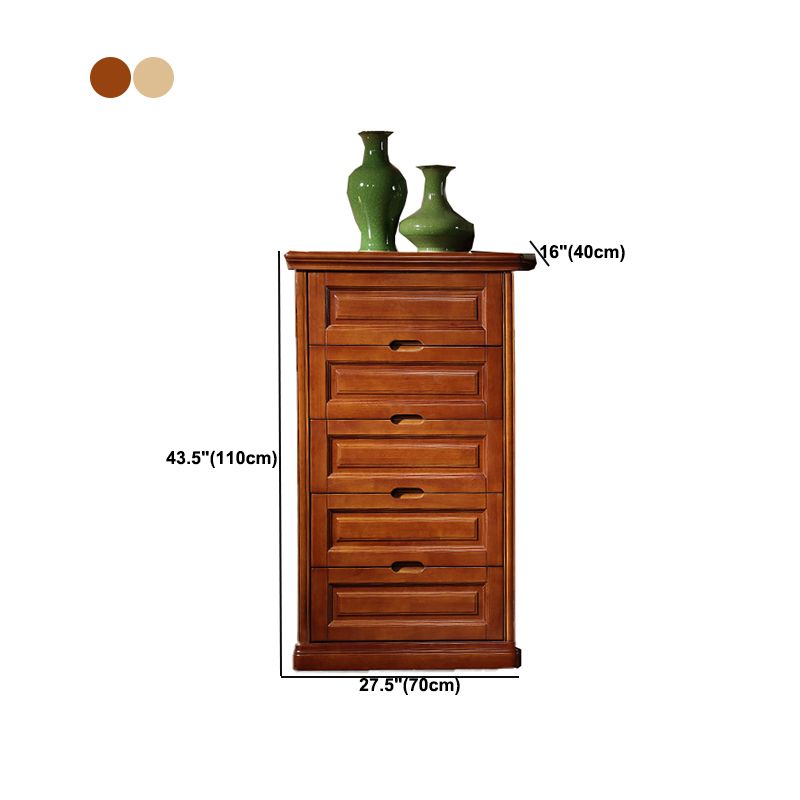 Gabinete rectángulo de madera gabinete de almacenamiento de cajones suaves