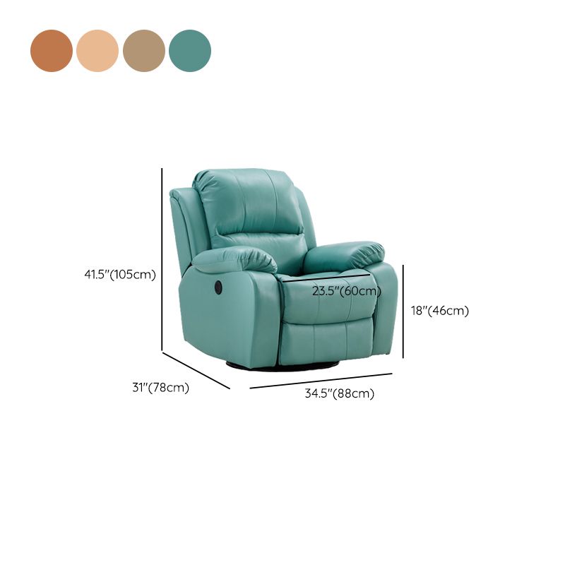 34,6 "sedia reclinabile per poltrone da 34,6" in pelle larga