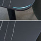 Modern Style Dining Table Rectangle Sintered Stone 4 Legs Table with Black Frame Clearhalo ' dining_table' 'Dining Tables & Seating' 'Dining Tables' 'furn' 'furn_dining_table' 'Furniture' 'furniture_dining_table' 'Kitchen & Dining Furniture' 'kitchen&dining_furn' 'kitchen' 'kitchen_dining_table' 1200x1200_38a0dea8-e057-4f8c-b6c1-b198517eb091