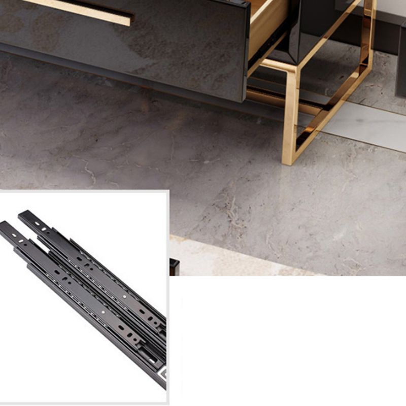 Glam TV Media Stand Wood 16" W Enclosed Storage TV Stand Console with Drawers Clearhalo 'furn' 'furn_tv_stands_entertainment_centers' 'Furniture' 'Living Room Furniture' 'TV Stands & Entertainment Centers' 'TV Stands & Media Storage Furniture' 'tv_stands_entertainment_centers' 1200x1200_38a6ebd7-b4a1-43e8-bed6-018157e99762