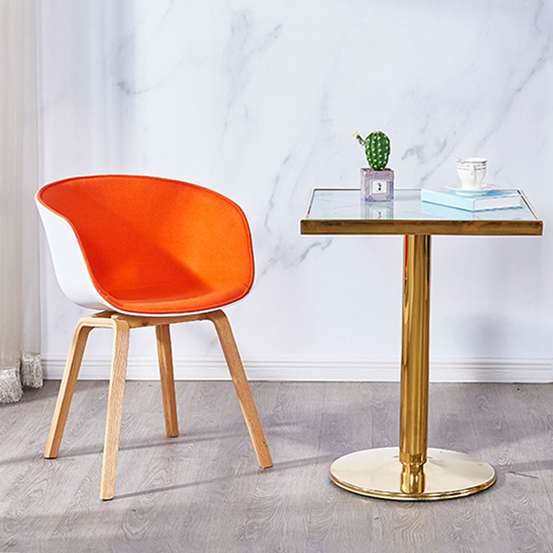Modern Style Dining Chairs Dining Armless Side Chair with Wooden Legs Clearhalo ' kitchen&dining_furn' 'Dining Chairs' 'Dining Tables & Seating' 'dining_chair' 'furn' 'furn_dining_chair' 'Furniture' 'furniture_dining_chair' 'Kitchen & Dining Furniture' 'kitchen' 1200x1200_38a9d0f6-e61e-4d94-8204-5a9f6bc03795