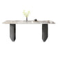 Modern 1/4/5/6/7 Pieces Dining Set Rectangle Stone Dining Table for Dining Room Clearhalo 'Dining Room Sets' 'Dining Tables & Seating' 'dining_room_set' 'furn' 'furn_dining_room_set' 'Furniture' 'Kitchen & Dining Furniture' 1200x1200_38b3b701-4ce4-4fdc-ac95-1c530367d6c5