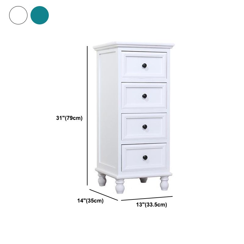 Solid Wood Accent Chest with Drawers 13.77" Wide Chest with Bun Feet Clearhalo 'Cabinets & Chests' 'cabinets_chests' 'furn' 'furn_cabinets_chests' 'Furniture' 'Living Room Furniture' 1200x1200_38b76892-0ff4-45a3-afdf-1222de06d9dd