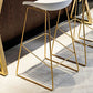 Glam Low Back Dining Stools Armless Bar Stools with Footrest Clearhalo 'Bar Furniture' 'Bar Stools' 'bar_stools' 'furn' 'furn_bar_stools' 'Furniture' 'Kitchen & Dining Furniture' 1200x1200_38ba8aae-74cb-4d17-a696-6eebb5ca0c31