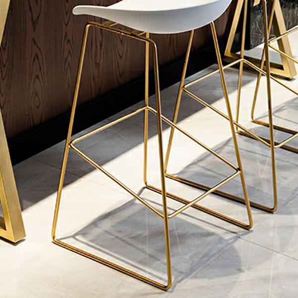 Glam Low Back Dining Stools Armless Bar Stools with Footrest Clearhalo 'Bar Furniture' 'Bar Stools' 'bar_stools' 'furn' 'furn_bar_stools' 'Furniture' 'Kitchen & Dining Furniture' 1200x1200_38ba8aae-74cb-4d17-a696-6eebb5ca0c31