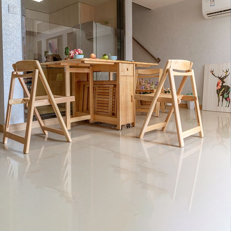 51'' Foldable Rubber Wood Table Medieval Modern Rectangle Table with Storage (only table) Clearhalo ' dining_table' 'Dining Tables & Seating' 'Dining Tables' 'furn' 'furn_dining_table' 'Furniture' 'furniture_dining_table' 'Kitchen & Dining Furniture' 'kitchen&dining_furn' 'kitchen' 'kitchen_dining_table' 1200x1200_38bbf5cb-1fce-4b54-a34a-b80d188c74b7