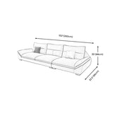 Modern Cream Cushion Back Sofa Faux Leather Living Room Sectional with Storage Clearhalo 'furn' 'furn_sectionals' 'Furniture' 'furniture_sectionals' 'kitchen' 'kitchen_sectionals' 'Living Room Furniture' 'Sectionals' 1200x1200_38bf5cb4-fc72-48c1-9683-24672644a830