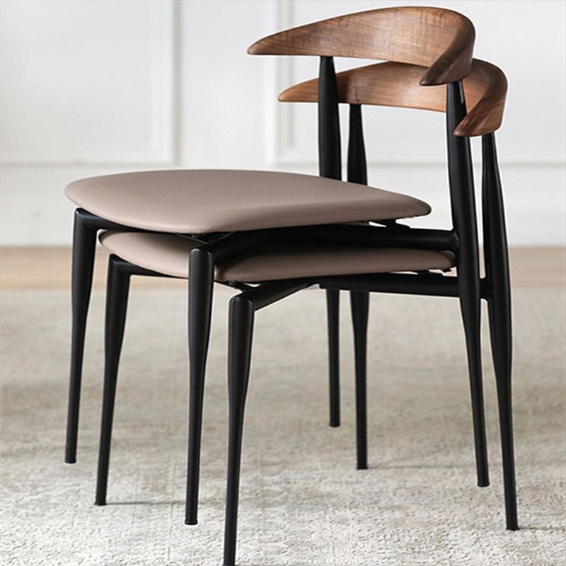 Chaises de salle à manger sans bras empilables