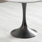 Modern Round Stone Dining Table 1/3/4/5 Pieces Dining Set for Dining Room