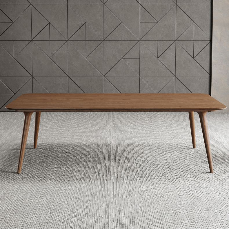 Pine Wood Top Dining Table Contemporary Dining Table with 4 Legs Clearhalo 'Dining Tables & Seating' 'Dining Tables' 'dining_table' 'furn' 'furn_dining_table' 'Furniture' 'furniture_dining_table' 'Kitchen & Dining Furniture' 1200x1200_38c36d6d-2df9-4bbd-9ea1-a330c08b2249